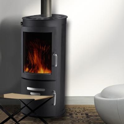 China Modern Home Heating-equipment Cast Iron Wood Stove Fireplace Feuerstellen See Through Bedroom Furniture Set for sale