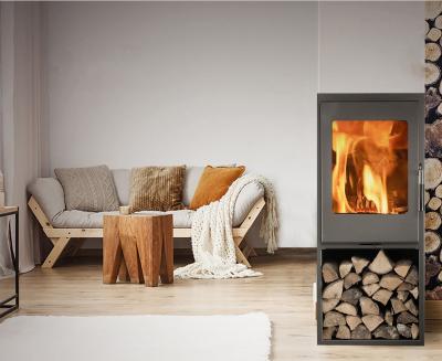 China Burning Room Heater Fire Surrounds Gas Fireplace Modern Indoor Freestanding Wood Stove Heating-Equipment for sale