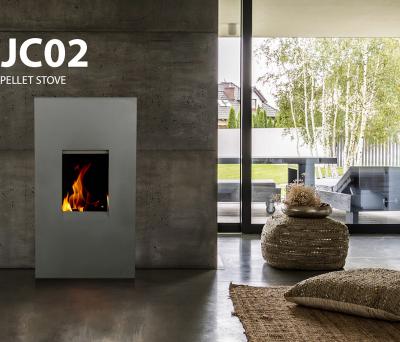 China Heating Freestanding Pellet Stove Fireplace Estufa Pellet Feuerstellen Wooden Radiator - Modern Interior Equipment for sale