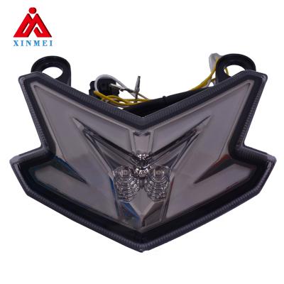 China Universal Integrated Signal Brake Park DRL LED Tail Lamp Motorcycle Signal Tail Light For Kawasaki ninja Z125 Z125PRO ZX-6R 636 Z800 for sale