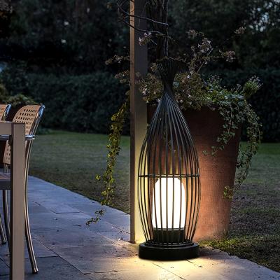 China Garden Aluminum Stainless Steel High Quality Bird Cage / Led Lawn Light Garden for sale