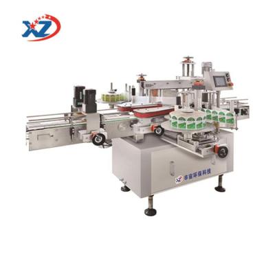 China Food Adhesive Double Sided Labeling Machine for sale