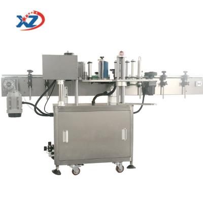 China Food vertical round outdoor labeling machine, non-standard packaging equipment, adhesive label labeling machine for sale