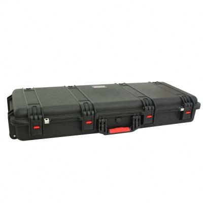 China Large Dustproof Plastic Military Hard Case Black Color In Stock for sale