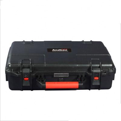 China Plastic Handle Carry Tool Box For Electronic Device 520*400*145mm for sale