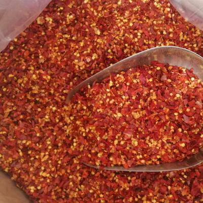 China Chinese Supplier Dry Spicy Taste No Sudan&Aflatoxin Crushed Chilli Flakes with HACCP, HALAL and GLOBAL GAP hot sale in UK, Canada, USA for sale