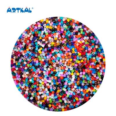 China Newest Design Plastic Fuse Beads Artkal Hama Beads 5MM Midi Beads For Kids S-1kg S-5mm Fuse Beads for sale