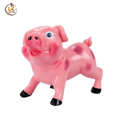 China Pig Farm Animal Plastic Model Toys Farm Animal Toys Figures For Kids Gifts Abt 9cm for sale