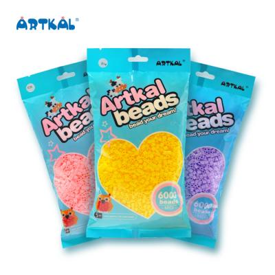 China PE DIY kids flexible toys fuse beads hama artkal bead 5mm for kids sb6000p for sale