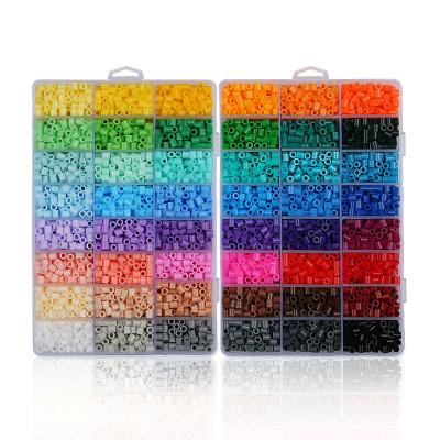 China Safety Educational Kids Toys 48 Colors Tray Fuse Beads CS48 for sale