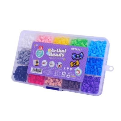 China DIY toys; Hama Beads Mini Perler Beads Multi Color 5mm Midi Soft Fuse Best Gifts Price Bead Kit Artkal for sale