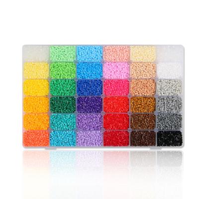 China DIY toys; Creative Colors Tray Hama Beads Perler Beads Craft Kit 36 ​​DIY Gifts 2.6mm Artkal Hama Beads for sale