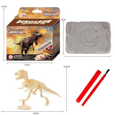 China Children's Learing Toys Dinosaur Excavation Kits For Children Educational Archeology Dig Kids Excavation Kit Toys for sale