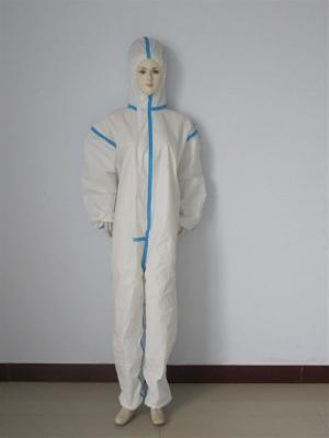 China Non-woven coverall / protective clothing / protective garment for sale