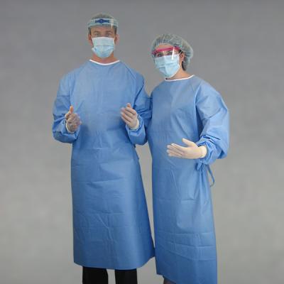 China Disposable surgical gown,SMS/SMMS surgical gown,Non-woven surgical gown for sale