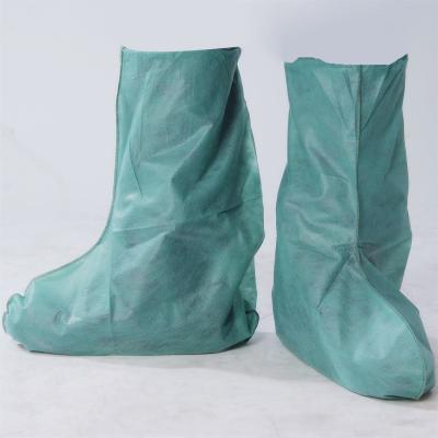 China Standard 50*40cm non-woven blue pp,60gsm disposable boot cover,prevent dust and bacteria for sale