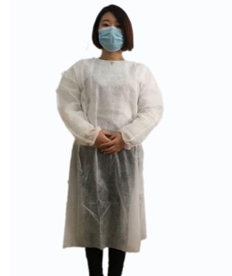 China Disposable Fashionable Nonwoven Surgical  Isolation  Gown, with  white,yellow,blue etc for sale