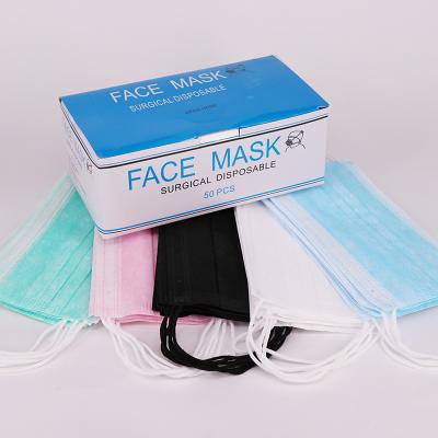 China PP Non Woven Disposable Medical Dust Face Mask with 2ply/3ply  in China for sale