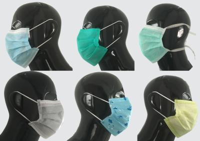 China PP Non Woven Disposable Medical Dust Face Mask with 2ply/3ply  in China for sale