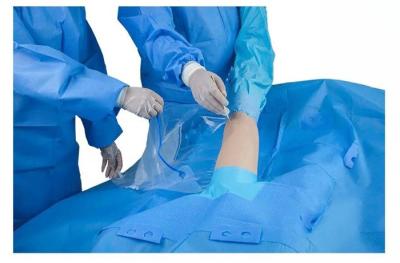 China Disposable extremity pack,Lower limbs surgical pack with liquid collection pouch for sale