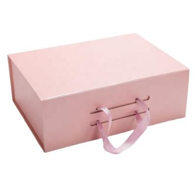 China Recycled Packaging Box Luxury Paper Jewelry Packaging Materials Gift Boxes Foldable Paper Gift Box for sale