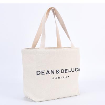 China Customized Reusable Eco Friendly Blank Shopping Cotton Canvas Tote Bag With Zipper For Women for sale