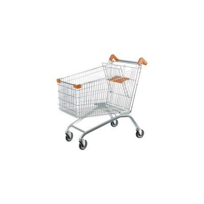 China Strong Supermarket Trolley Heavy Duty European Style Supermarket Shopping Shopping Cart for sale