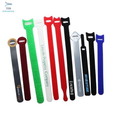 China Multi Type Reusable Nylon Cable Ties , Hook And Loop Double Sided Cable Tie for sale