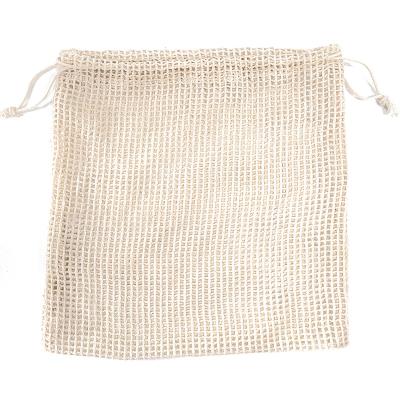 China OEM Shopping Grocery Handled Organic Cotton Twine Bags Organic Cotton Mesh for sale