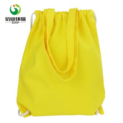 China Luxury Large Cotton Handled Reusable Custom Shopping Bags With Logo Packaging for sale