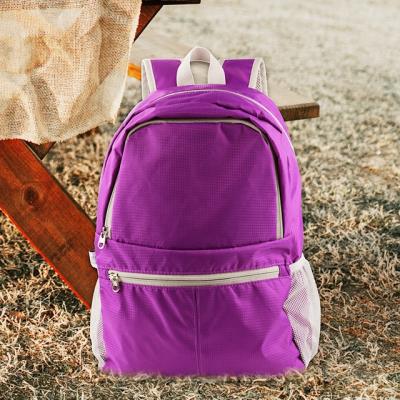 China OEM Custom Multifunctional Foldable Backpack Logo Waterproof Customized Lightweight Bag For Outdoor for sale