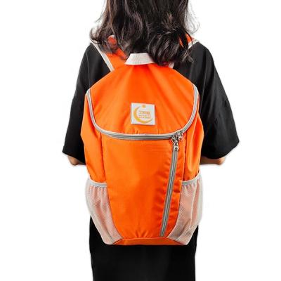 China Custom Logo OEM/ODM Sports Bag Lightweight Colored Shoulder Foldable Custom Backbag Travel With Zipper for sale