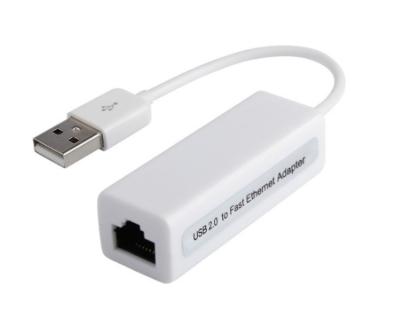 China LAPTOP cheap price usb to ethernet adapter 100Mbps RJ45 Ethernet LAN Network Adapter for sale