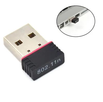 China LAPTOP CE Mini USB Wireless Network Card 150Mbps Wifi Dongle RTL8188 Certificate For LAP-TOP IPTV for sale