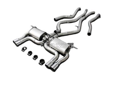 China 304 F86 F85 X6M X5M 4.4T AOOAS Active Sound Exhaust Shop Stainless Steel Exhaust Systems For BMW for sale