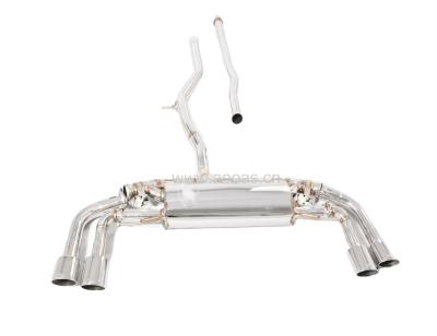 China Stainless Steel Quad Exhaust Control Noise Exhaust Catback System With Valve For Volvo S90 for sale