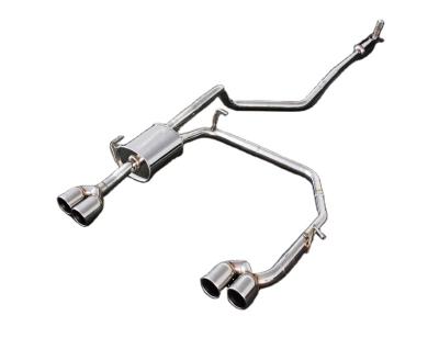 China AOOAS Stainless Steel Performance Exhaust Stainless Steel Exhaust Catback System Auto Parts For Peugeot RCZ for sale