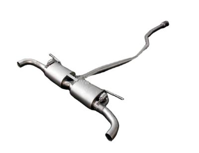 China 304 Stainless Steel Exhaust System Electric Diesel Exhaust Removal For Lincoln Mkz for sale