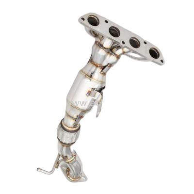 China High Performance 304 Stainless Steel Exhaust Downpipe & Header Miscellaneous Exhaust For Mazda Axela Atenza 1.5L/2L for sale