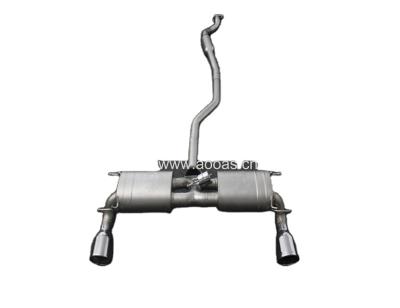 China Stainless Steel Bolt On Performance Muffler Exhaust Systems For Mazda MX 5 for sale