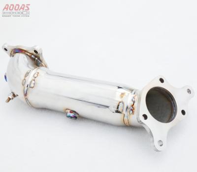 China 304 stainless steel for civic stainless steel exhaust accessories FK8 catless downpipe for sale