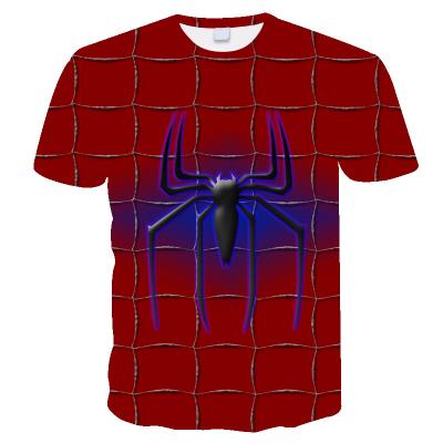 China Hot QUICK DRY Spider-Man Away From Home Men's Compression Shirt 3D Print T-shirt Sports Tights T-shirt for sale