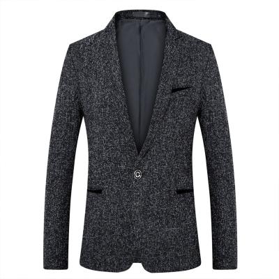 China Anti-wrinkle new fashion men's Korean thin men's blazer suit jacket leisure tall men's jacket suit for sale