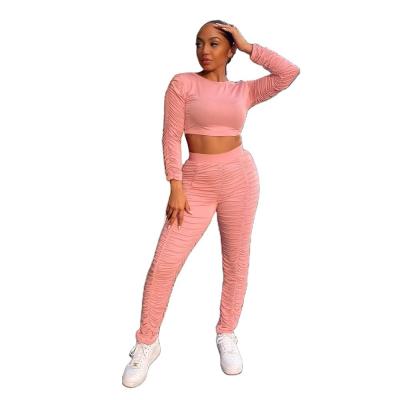 China 2 Piece Set Fashion Woman Women Long Sleeve Sweater Women Clothing for sale