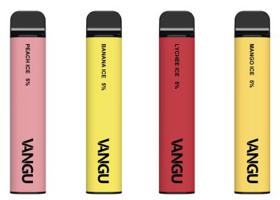 China Fruit Flavors Disposable Vape Pen 4.8ml 1.5ohm 1500 Puff Bar for sale