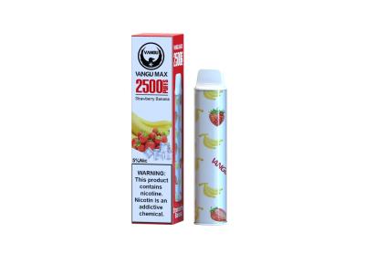 Cina 2500 banana elettronica della fragola delle cartucce 7.0ml Mesh Coil della sigaretta dei soffi in vendita