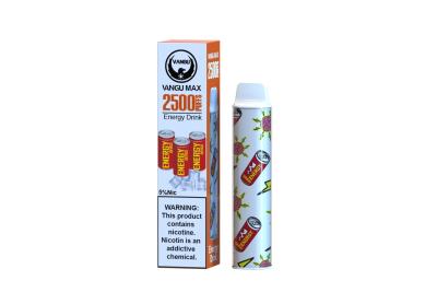 Cina I baccelli eliminabili 2500 del nicotina 50mg Vape soffia di energia mini E sigaretta della bevanda in vendita