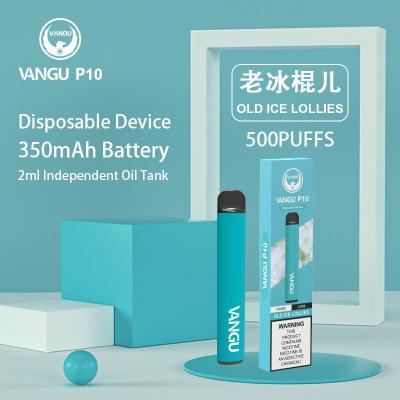 Cina 500 NIC 350mah Mini Electronic Cigarette di Pen Kit 5% del vaporizzatore dei soffi 2ml in vendita