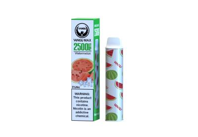 China 2500 Puffs Disposable E Cigarettes Mesh Coil 1100mAh Vape Pen for sale