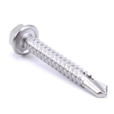 China Hexagonal Tapping Screws Hexagonal Construction Roof Galvanized Tapping Screws With Rubber Gaskets OEM Support Self Drilling Screws Stainless Steel for sale